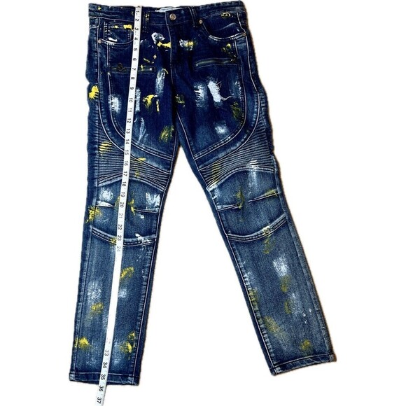 Refinery Republic Paint Splatter Youth Back to School‎ Jeans Size 12 - Picture 6 of 11